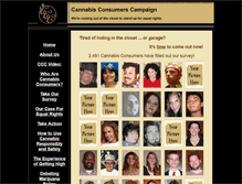 Tablet Screenshot of cannabisconsumers.org